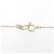 Autre Marque Collana in Oro K10 con Diamante Star Jewelry Rosa Bianco - vista 5