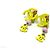 Orecchini in metallo a doppio filo marca Coco A21871 03S di Chanel Rosa Giallo - vista 2