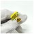 Orecchini in metallo a doppio filo marca Coco A21871 03S di Chanel Rosa Giallo - vista 7