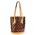 Bucket Louis Vuitton Monogram Kirschtasche Braun Rot Monogramm