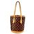 Bucket Louis Vuitton Monogram Kirschtasche Braun Rot Monogramm - Ansicht 2