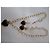 Collana Lunga Just Cavalli in Acciaio con Cuori in Onice Nero D'oro - vista 8