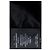 Saint Laurent, blazer largo con reverso de terciopelo 2017 Negro - vista 7