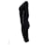 Alexander Mcqueen McQ, schwarzes Strickkleid mit Stretch - Ansicht 2