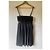 Abito vintage plissettato grigio e nero Dolce & Gabbana