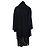 Autre Marque Salvatore Ferragamo, Schwarzer Kaschmir-Cape mit Ärmeln - Ansicht 3