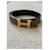 Cinturón Hermès H reversible taupe/negro 85 cm hebilla dorada  - vista 1