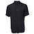 Camisa de seda negra con estampado de calavera Alexander McQueen Negro