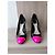 Christian Dior Pumps in Schwarz und Fuchsia Größe 38 - Ansicht 2
