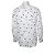 Camicia bianca Saint Laurent con cubi opachi e lucidi Nero Bianco - vista 3