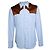Autre Marque Camicia western blu Maison Margiela Marrone