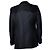 Schwarzer Blazer mit B-Druck von Burberry - Ansicht 3
