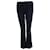 RtA, jeans negros con efecto doblado