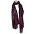 Sciarpa stampata leopardata in viola di Dolce & Gabbana Porpora - vista 2