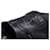 Balmain Leder-Bikerjacke mit Fransen Schwarz  - Ansicht 8