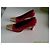 Autre Marque Décolleté Moda Di Fausto Rosso e Beige Pelle 36 - vista 5