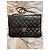 Borsa Chanel Timeless Classique 25 in pelle di agnello nera Nero - vista 2