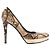 Tacchi Gucci in pelle marrone