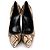 Tacchi Gucci in pelle marrone - vista 3