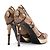 Tacchi Gucci in pelle marrone - vista 4