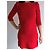Abito rosso Claudie Pierlot - vista 3