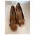 Sonia Rykiel Mokassin-Schuhe mit Absatz aus Lammleder Camel Kamel - Ansicht 4