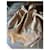 Chaqueta Ventcouvert de piel de cordero Camel Camello - vista 2