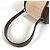 Bulgari Borsa a spalla Bvlgari Bvlgari B-ZERO1 Drum Bag Beige Marrone scuro - vista 6