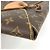 Klassische Monogram Clutch Tasche von Louis Vuitton Braun - Ansicht 10