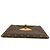Klassische Monogram Clutch Tasche von Louis Vuitton Braun - Ansicht 4