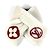 Stola Monogram Flower Louis Vuitton Bianco Rosso