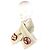 Stola Monogram Flower Louis Vuitton Bianco Rosso - vista 12