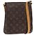 Borsa Musette Salsa Louis Vuitton in tela Monogram PM Marrone