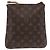 Borsa Musette Salsa Louis Vuitton in tela Monogram PM Marrone - vista 2