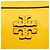 Borsa a tracolla in pelle Taylor di Tory Burch Giallo - vista 8