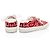 Saint Laurent Canvas Bedford Low Top Sneakers Rot - Ansicht 3