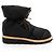 Botas de confort de nylon Monogram Louis Vuitton - Talla 7 / 37 Negro