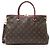 Borsa Pallas in tela Monogram Louis Vuitton Marrone