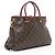 Borsa Pallas in tela Monogram Louis Vuitton Marrone - vista 2