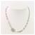 Collana di Perle Chanel Coco Mark Argento Metallico - vista 2