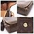 Borsa a Spalla Abbesses Monogramma Louis Vuitton Marrone - vista 5