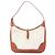 Hermès Borsa a Spalla in Tela e Pelle Hermes Trim 31 Marrone