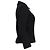Timeless Chanel Zip Medaillon Jacke aus schwarzer Wolle - Ansicht 3