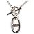 Collana in argento 925 Amuleto Chaîne d'Ancre Hermès Metallico