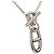 Collana in argento 925 Amuleto Chaîne d'Ancre Hermès Metallico - vista 2