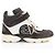 Gabrielle Chanel Canvas Leder CC High Top Sneakers - Größe 37 Schwarz