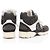 Gabrielle Chanel Canvas Leder CC High Top Sneakers - Größe 37 Schwarz - Ansicht 3