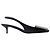 Faltbare Kitten Slingbacks Pumps - Courreges - Leder - Schwarz