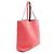 Hermès Double Sens 45 Leder Tote Bag Pink - Ansicht 3