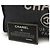 Borsa da bowling in denim Chanel Blu - vista 9